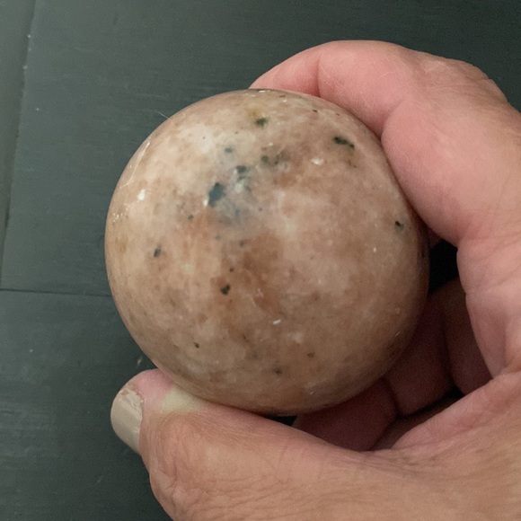 Vintage Madagascar Genuine Polished Kunzite Quartz Crystal Egg - Picture 5 of 9